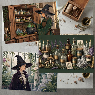 Papier de Soin Herbes de Médecine Apothicaire de S