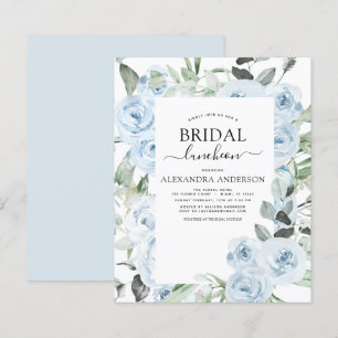 Papier Déjeuner budget Dusty Blue Fête des mariées