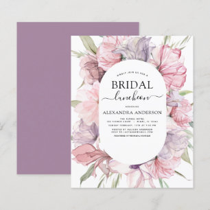 Papier Déjeuner de Fête des mariées de Boho Dusty Purple 