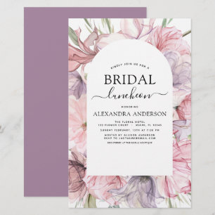 Papier Déjeuner de Fête des mariées de Boho Dusty Purple 