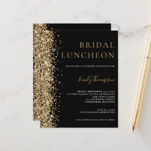 Papier Déjeuner nuptial budget Parties scintillant or Inv