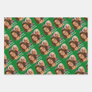 Papier d'emballage Biden Harris