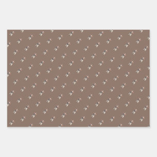 Papier d'emballage Bouledogue français