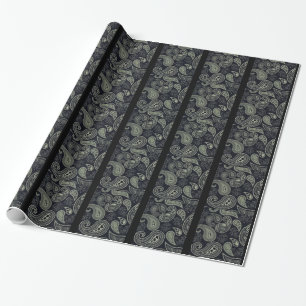 Papier d'emballage cadeau de Paisley