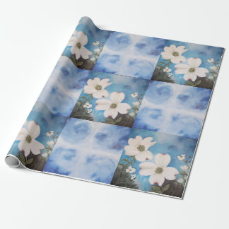 Papier d'emballage cadeau Imaginaire Dogwood