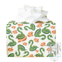 Papier d'emballage cadeau pour amateur de serpents