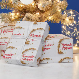 papier d'emballage cadeau Ramadan Kareem