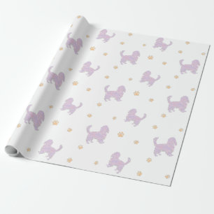 Papier d'emballage Cavalier – Cadeau Lavande Minim