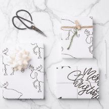 Papier d'emballage de Noël