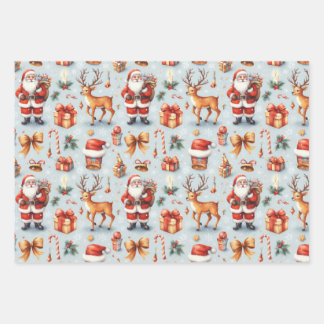 Papier d'emballage de Noël