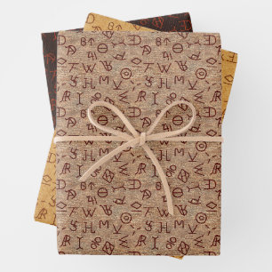 Papier d'emballage des marques de bovins