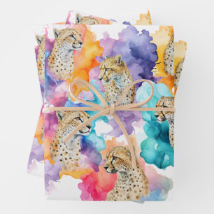 Papier d'emballage Guépard