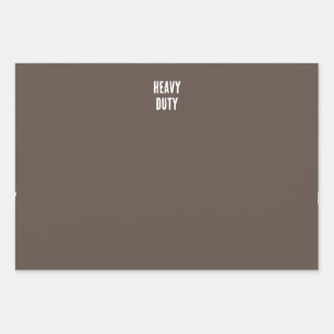 papier d'emballage lourd brun foncé