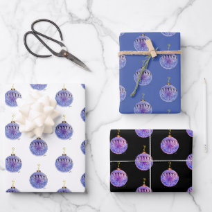 Papier d'emballage - Ornement d'arbre antique