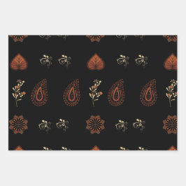 Papier d'emballage Paisley