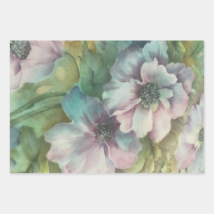 Papier d'emballage pastel élégant pour mariages et