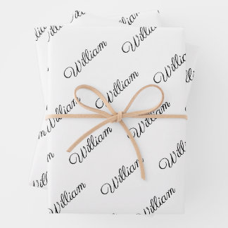 Papier d'emballage personnalisé 