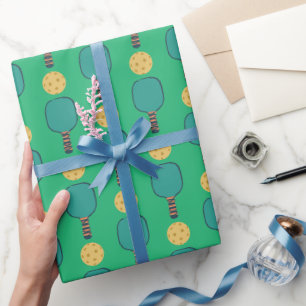 Papier d'emballage Pickleball, Cadeau d'emballage 