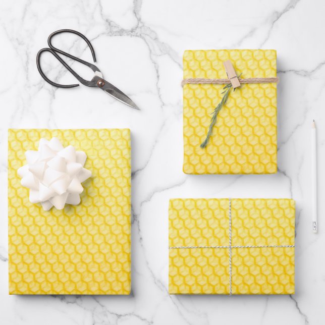 papier d'emballage pour peigne de miel (Recto)