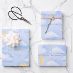  Papier d'emballage prêt-à-porter pour une fête ba
