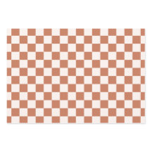 Papier d'emballage Terracotta Boho 3 Pack Cadeau N