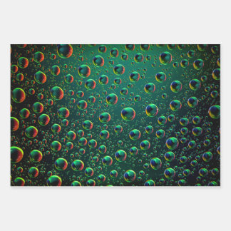 papier d'emballage vert