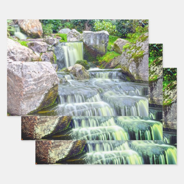 Papier d'emballage zen (Lot)