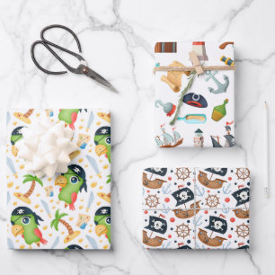 Papier d'enlèvement de pack de pirates