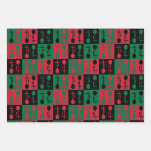 Papier d'enlèvement Kwanzaa Nia