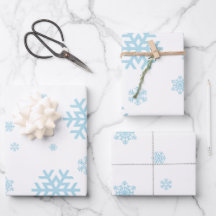 Papier d'enneigement bleu minimal pour les fêtes