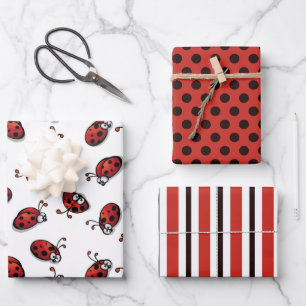 Papier d'enrobage de coccinelle 3