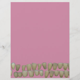 PAPIER DENTISTE DENTISTES ORTHODONTIQUES BOUCHE DE DENTS 