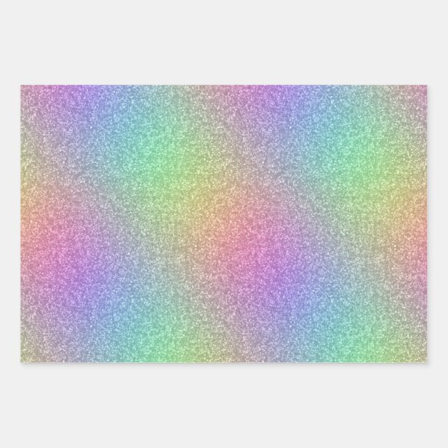 Papier d'enveloppement à effet de Parties scintill (Devant)