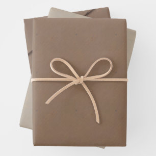 Papier d'enveloppement Brown traditionnel
