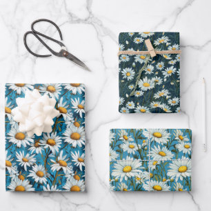 Papier d'enveloppement Daisy Dreams