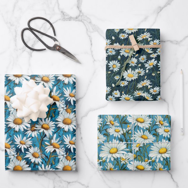 Papier d'enveloppement Daisy Dreams (Recto)