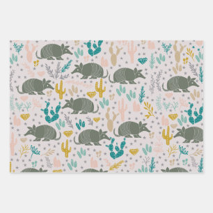 Papier d'enveloppement d'armadillo mou