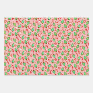 Papier d'enveloppement de biscuits de fête