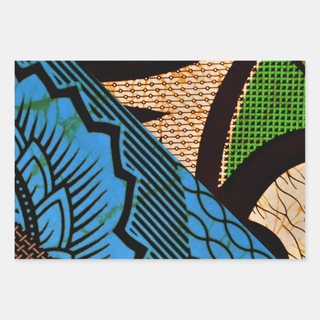 Papier d'enveloppement de cadeaux d'Afrique (Devant)