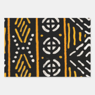 Papier d'enveloppement de cadeaux d'Afrique