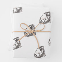 Papier d'enveloppement de diamant