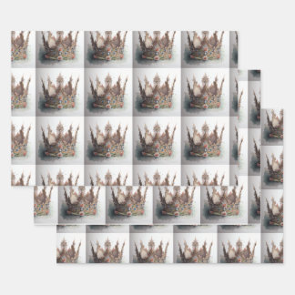 Papier d'enveloppement de la Couronne adapté à une