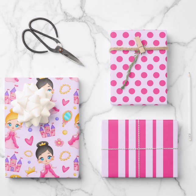 Papier d'enveloppement de la petite princesse séri (Recto)