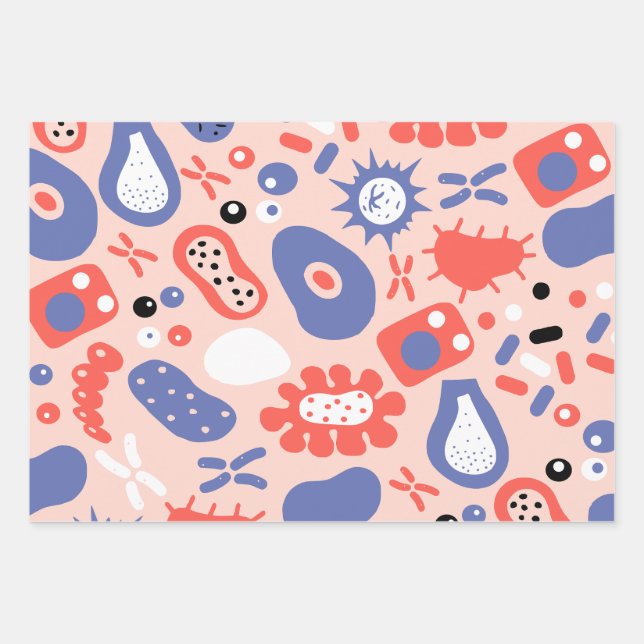 Papier d'enveloppement de l'enseignant en biologie (Devant)