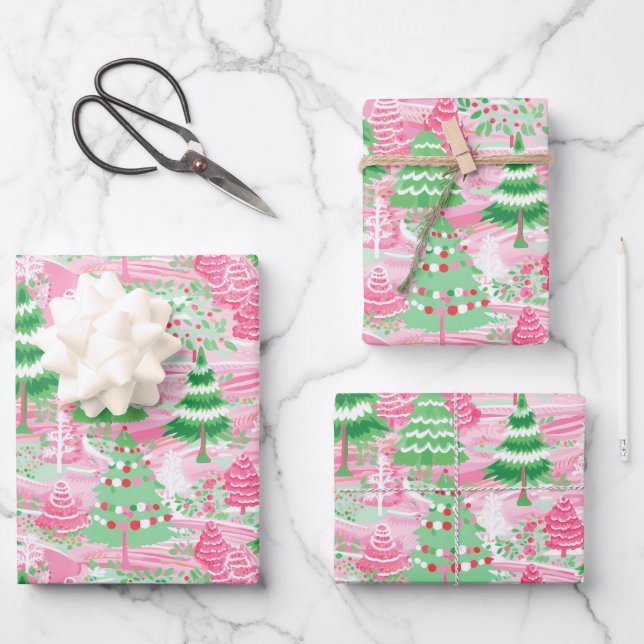 Papier d'enveloppement de Noël (Recto)
