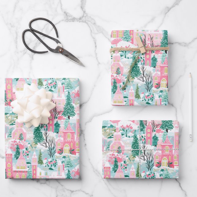 Papier d'enveloppement de Noël (Recto)