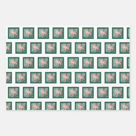 Papier d'enveloppement de Noël Kitty