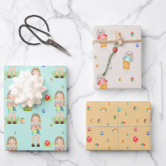 Papier d'enveloppement de Pâques