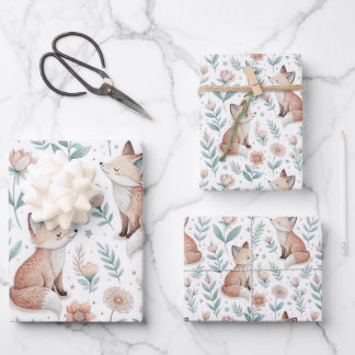 Papier d'enveloppement de renard mou