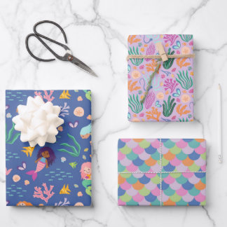 Papier d'enveloppement de sirène